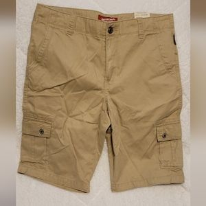 NWT Boy's khaki, casual shorts. 18 Husky.
